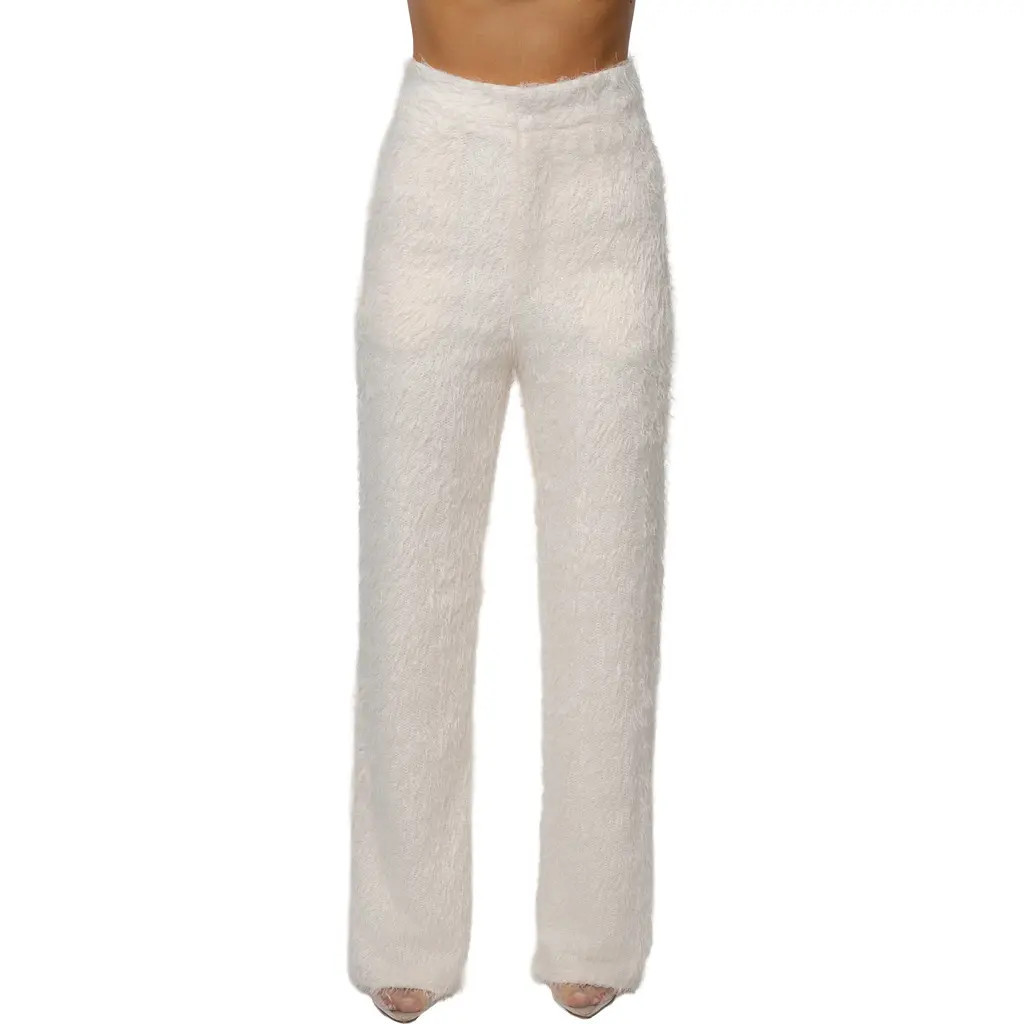 JLUXLABEL Winter Haven Pants in Cream at Nordstrom, Size Medium | Nordstrom