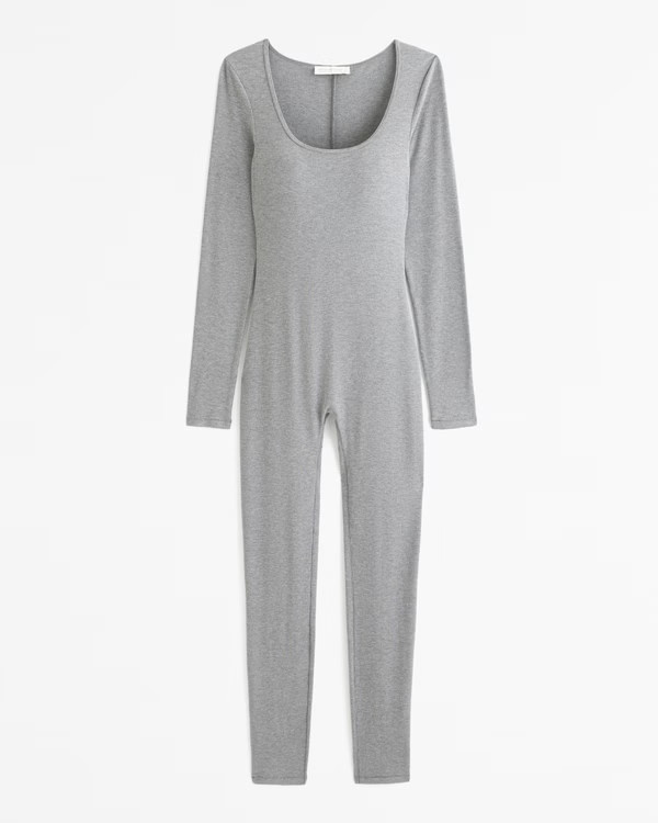 Lounge Long-Sleeve Onesie | Abercrombie & Fitch (US)