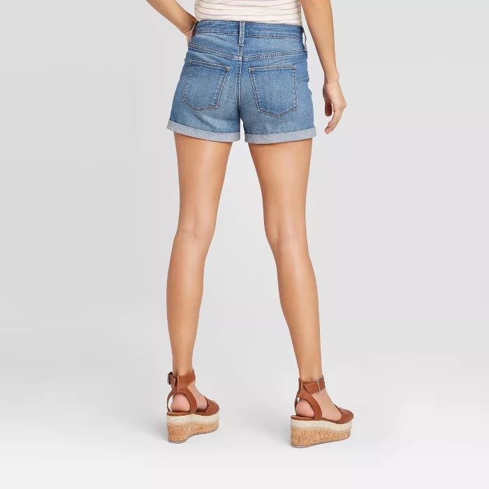 Women's High-Rise Short Jean Shorts - Universal Thread™ Medium Wash | Target