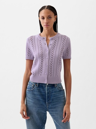 Pointelle Cardigan | Gap (US)