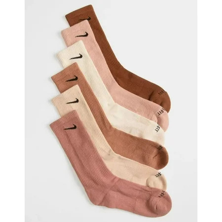 Nike Dri-FIT Everyday Plus Cushion Crew Socks - 3 Pack - Multi Color - XL | Walmart (US)