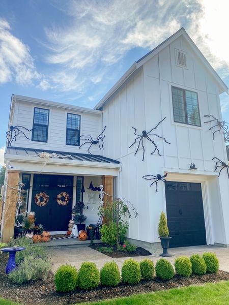 Who’s ready to get your spiders out?! If you haven’t done the huge spiders on your house what are you waiting for? They’re srsly so easy to put up. Linking our faves here along with what we use to hang them! 

#LTKSeasonal #LTKhome