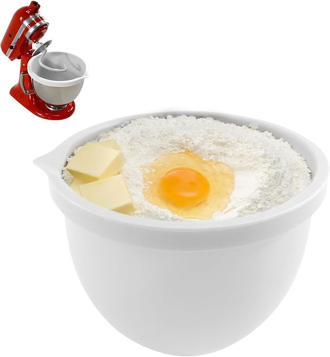 Silicone Liner for KitchenAid 5 Qt Tilt-Head Stand Mixer, Odourless,Thicker, Cold/Heat-Resistant ... | Amazon (US)