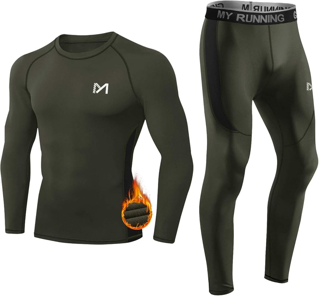 MEETYOO mens Sport Long Johns Base Layer | Amazon (US)
