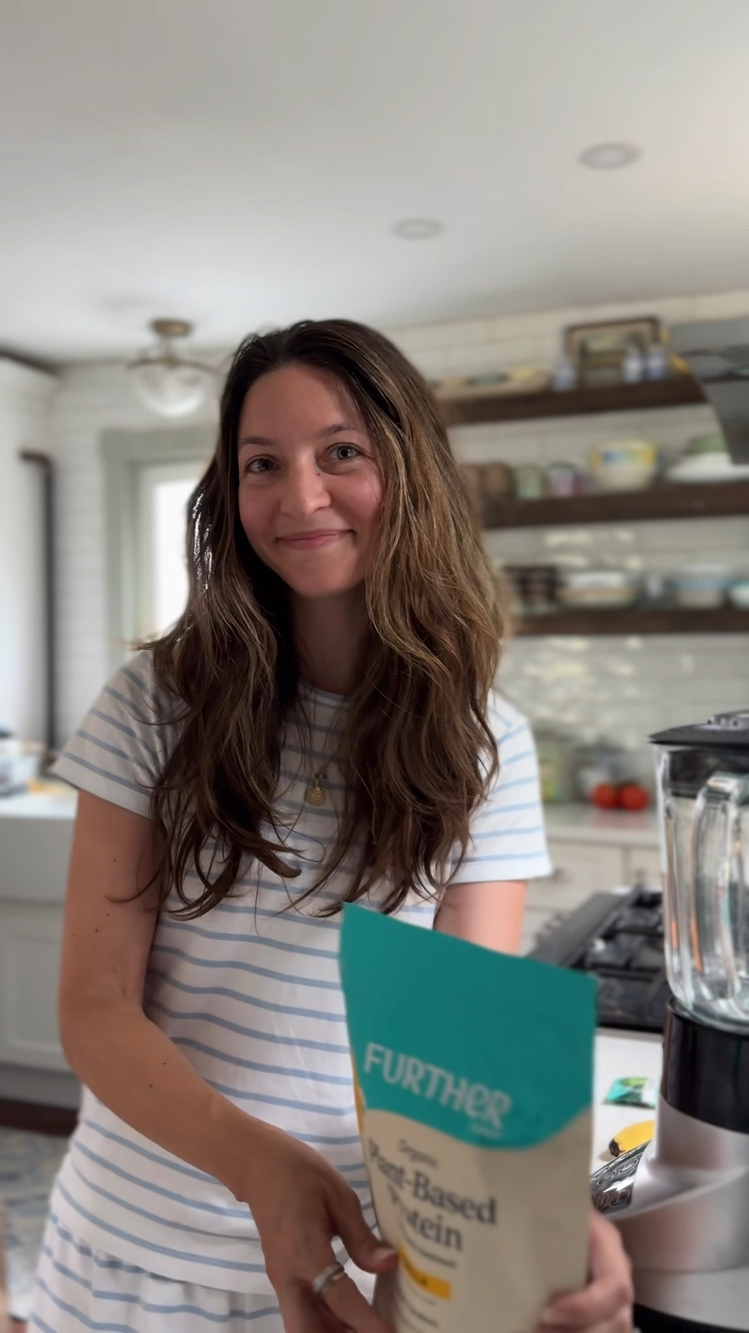 I recently tried @furtherfood Vanilla Plant-Based Protein & it was delicious! What I loved most, though, was that it only had 8 simple ingredients, that it’s organic, & doesn’t use any gums, artificial ingredients, or additives 🙌 I made a smoothie with it & it was truly so good… you can use code BRITTANYM for 15% off your order until 8/10! I used what I had so no recipe but here’s what I put in it:

Frozen blueberries
Organic vanilla unsweetened cashew yogurt
1 1/2 bananas
Broccoli sprouts
Organic frozen coconut
Further Food Organic Vanilla Plant-Based Protein
Ice & filtered water

#LTKwellness #healthyrecipe #healthandwellness #gifted 

#LTKBeauty #LTKFindsUnder50 #LTKHome