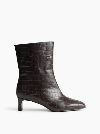 Vegan Leather Crocodile Boots | Gap (CA)
