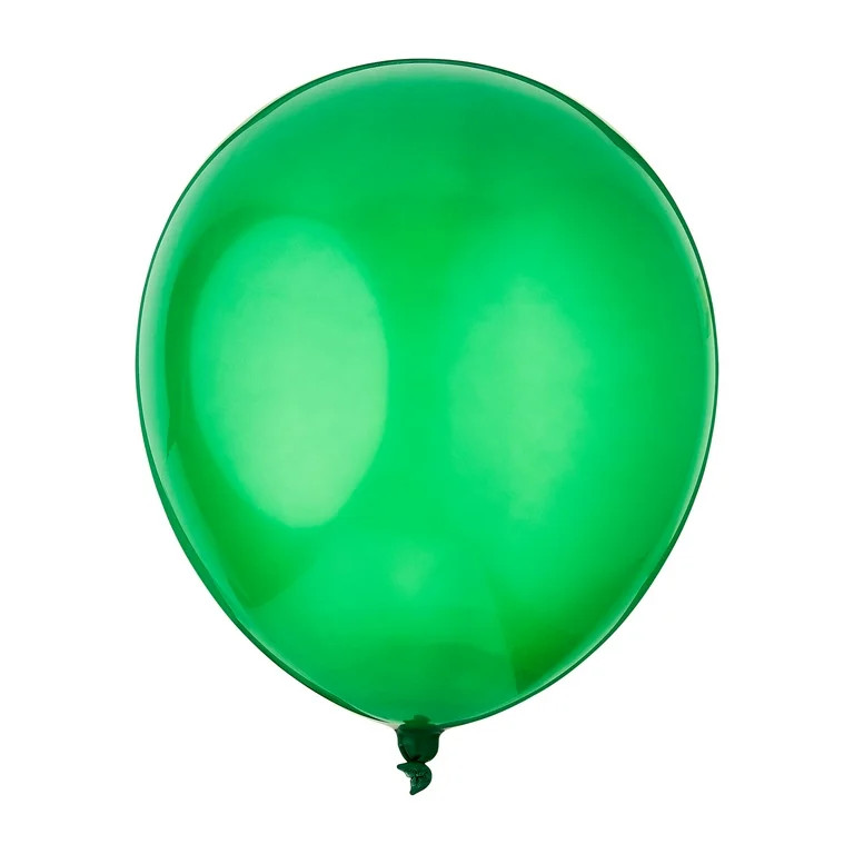 12" Green Latex Balloons, 15 Pieces, by Way To Celebrate | Walmart (US)