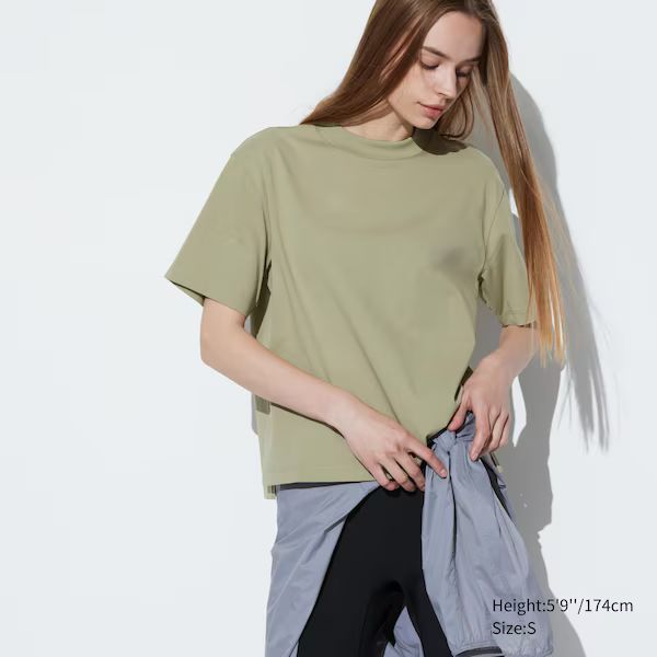 AIRism Cotton Short-Sleeve T-Shirt | UNIQLO (US)