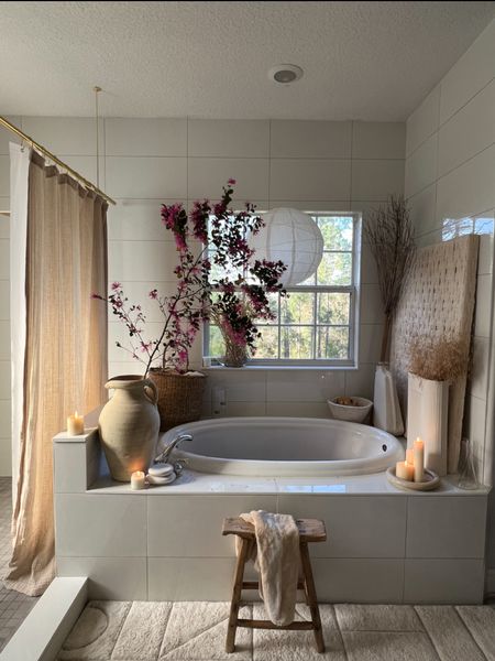 Neutral bathroom decor…plush rug to pottery.

#LTKGiftGuide #LTKHome #LTKSaleAlert