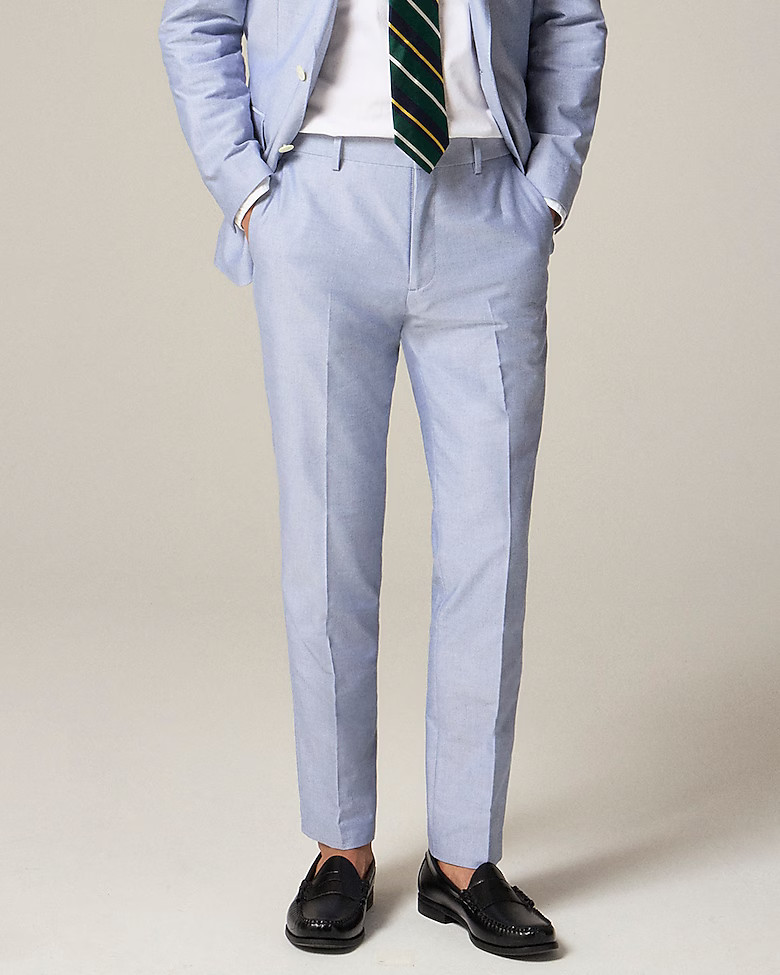 Ludlow Slim-fit suit pant in Portuguese cotton oxford | J. Crew US