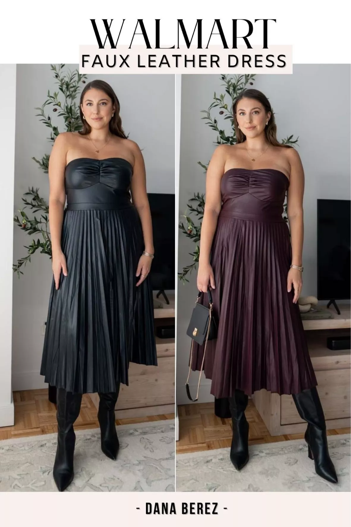 Women's Leather Dresses