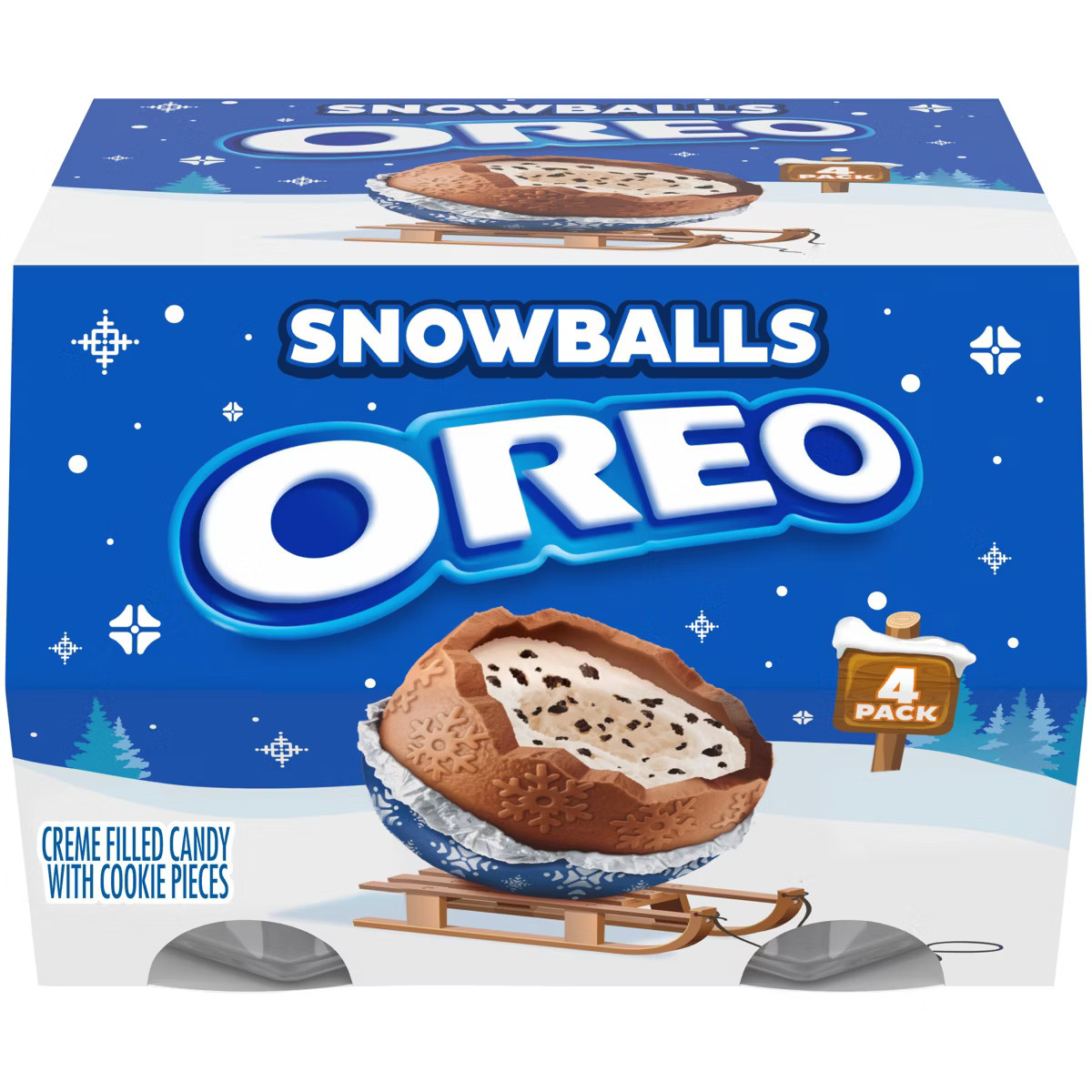 NABISCO, Oreo Christmas Snowballs - 3.9oz/4ct | Target