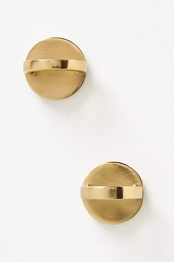 Yuna Brass Kitchen Knobs, Set of 2 | Anthropologie (US)