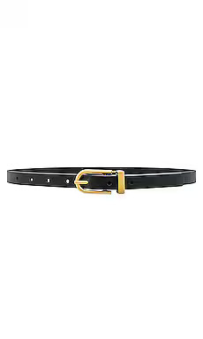 FRAME Petit Simple Art Deco Belt in Black from Revolve.com | Revolve Clothing (Global)