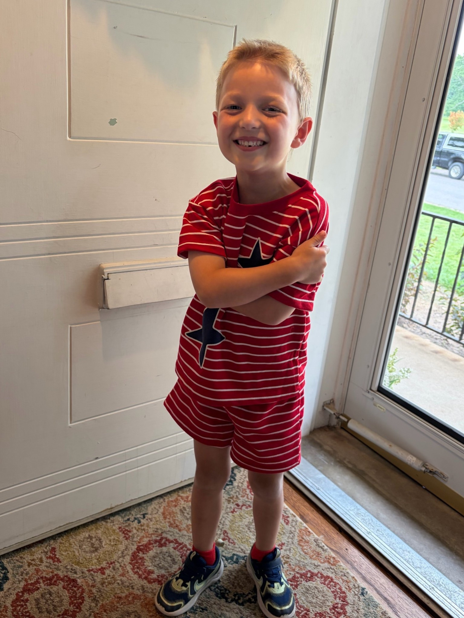 memorial day outfit - $11, William picked this set out himself and I love it! This will be Perfect for the whole summer. 


#walmart #under15 #redwhiteandblue #toddlerboy #patriotic #fourthofjuly #summeroutfit

#LTKSeasonal #LTKKids