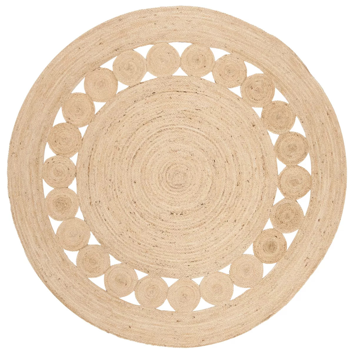 Noemi Solid Woven Round Rug - Safavieh | Target