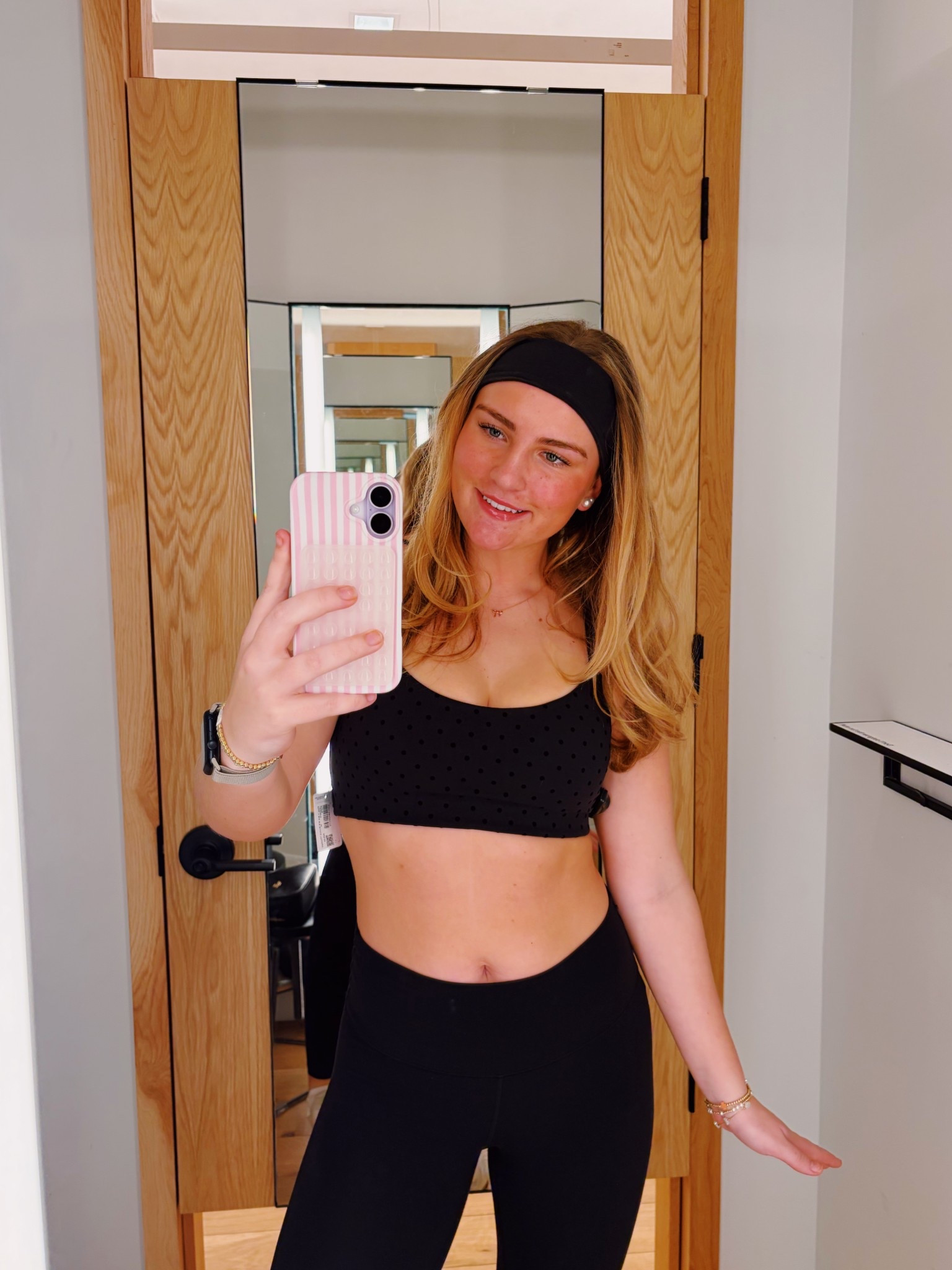 NEW Polka dot lulu set🤩🤩

#LTKActive #LTKTall #LTKootd