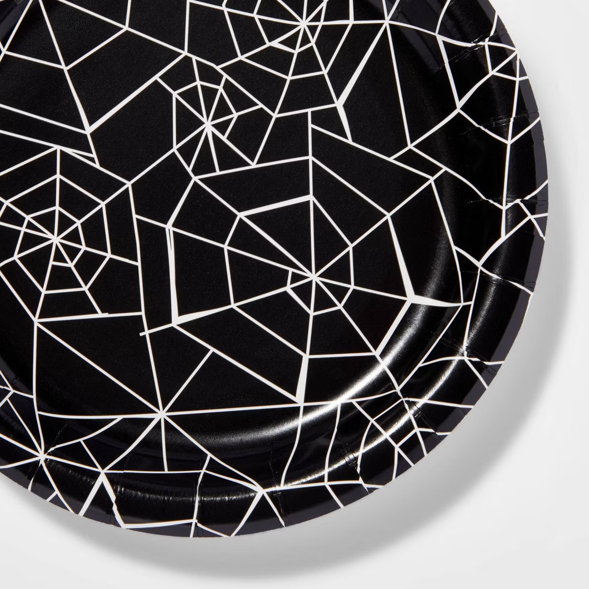 20ct Disposable Spiderweb Pattern Halloween Snack Plates - Hyde & EEK! Boutique™ | Target