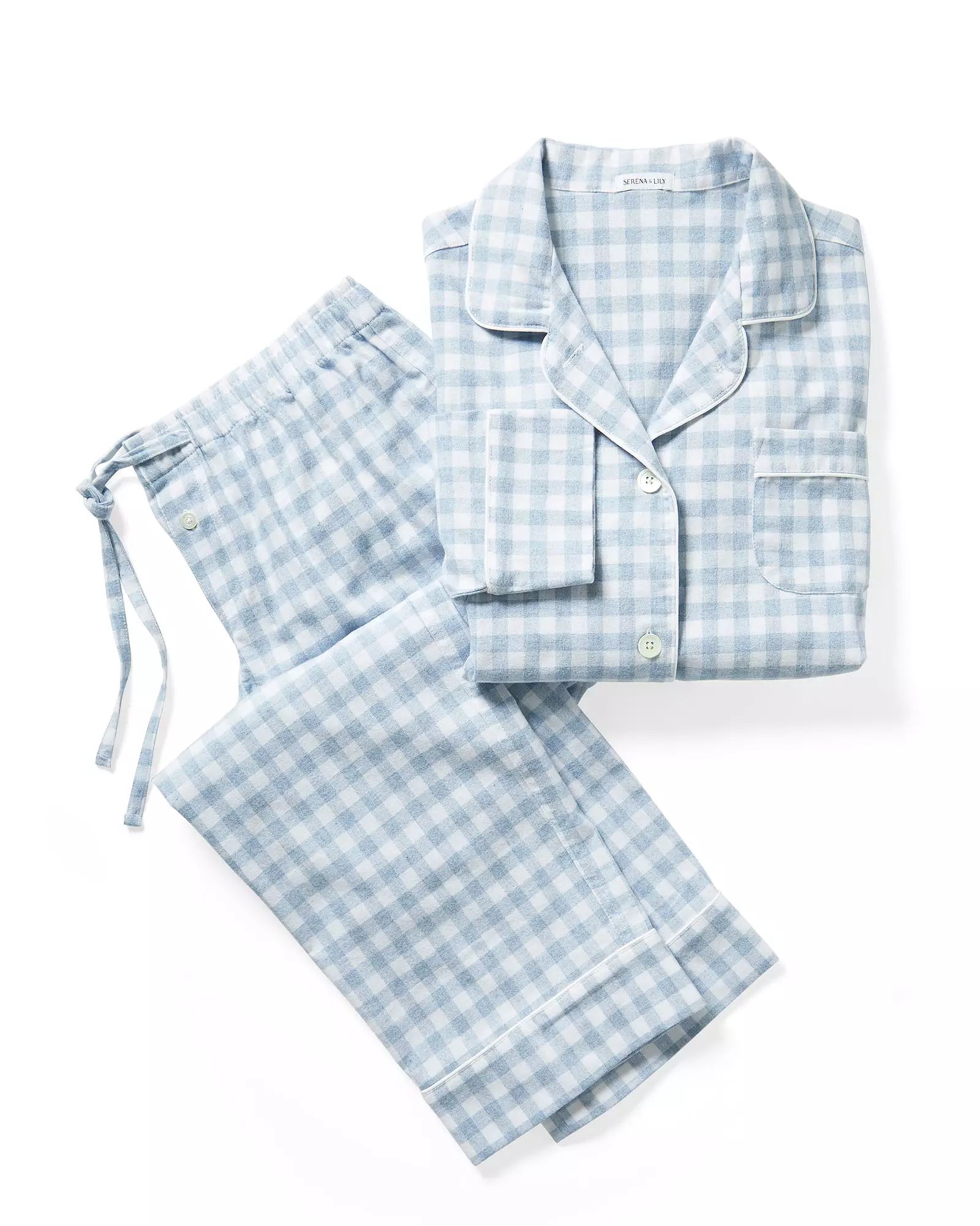Belvedere Flannel Pajamas | Serena and Lily