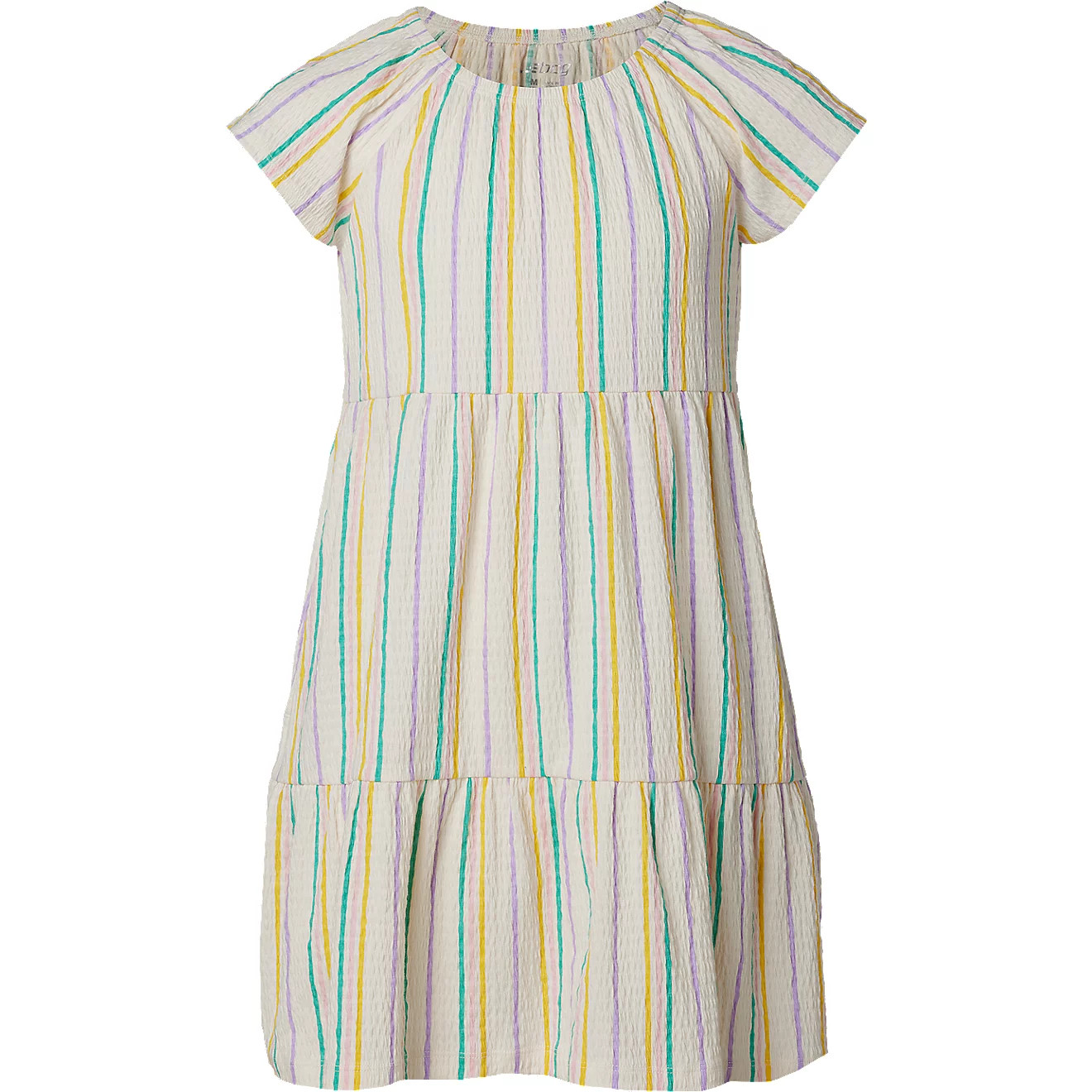 BCG Girls' Tiered Printed Dress | Academy Sports + Outdoors