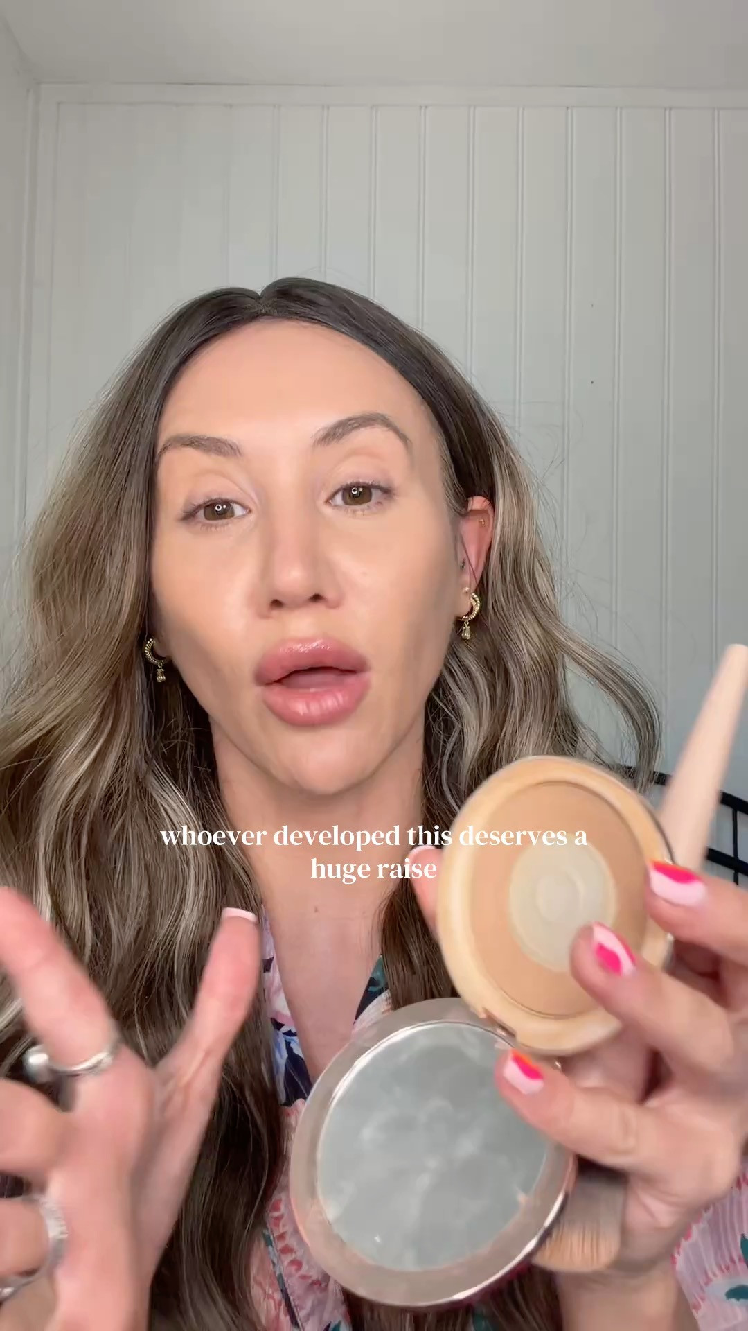 if your foundation sinks into your pores and somehow makes your texture look worse, this is the one to try. it's a balm that goes on and basically blurs everything — pores, texture, all of it — so your skin just looks smooth and soft-focus, like a filter but in real life. it's buildable too so you can keep it really sheer or layer it up, and it never looks cakey or heavy.

#skintint #tintedmoisturizer #blurringbalm #naturalmakeup #makeupreview

laura mercier tinted blur balm skin tint with peptides
balm to powder skin tint that blurs pores and texture
natural matte soft focus skin tint for a no makeup look
buildable lightweight skin tint that doesn't cake or look heavy
best blurring skin tint for large pores and uneven texture 

 #LTKBeauty