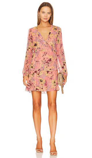 Misty Dress in Pink Multi | Revolve Clothing (Global)