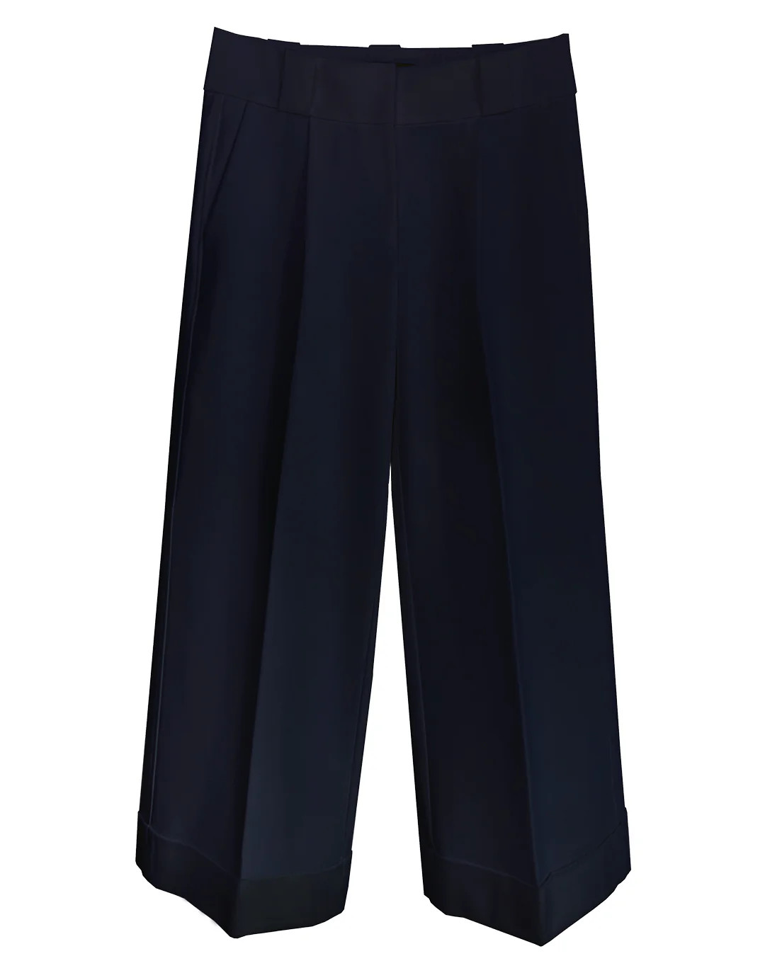 Beverly Wide-leg Pant in Navy | Classic Six