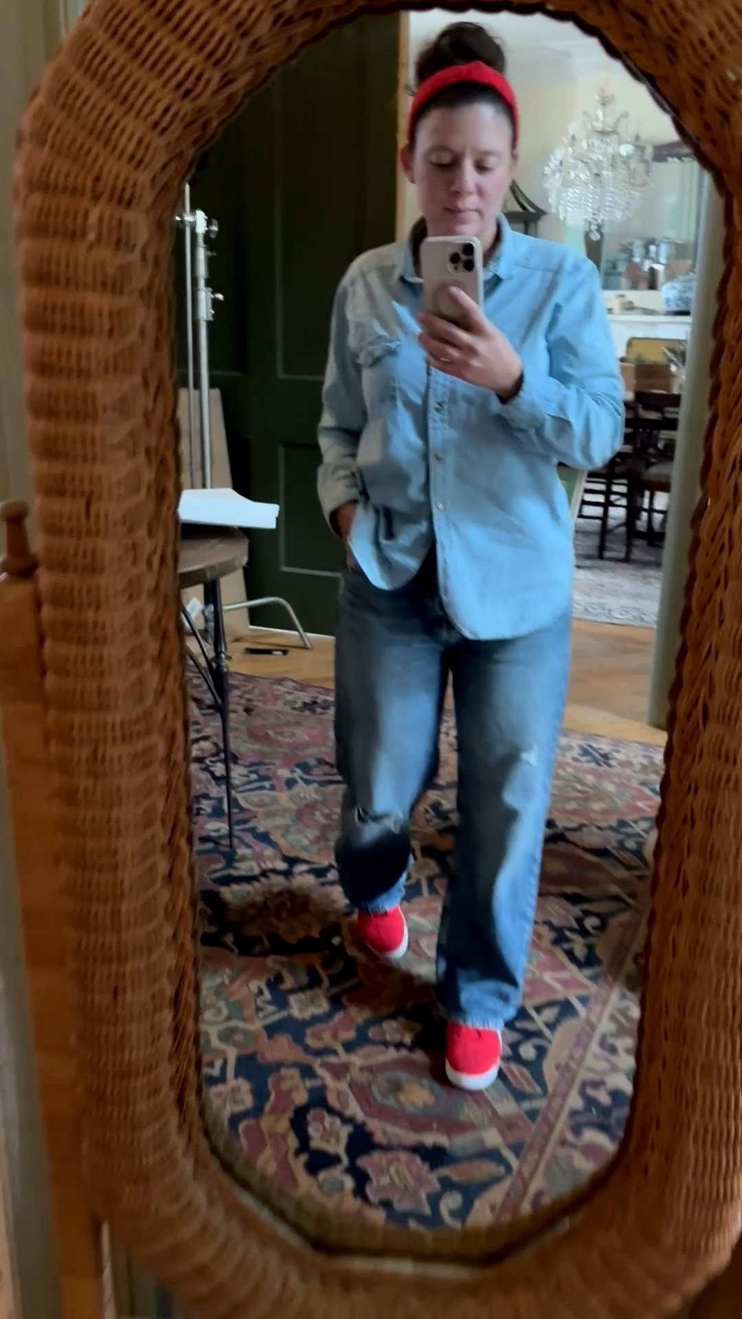 Perfect baggy jeans and so soft.