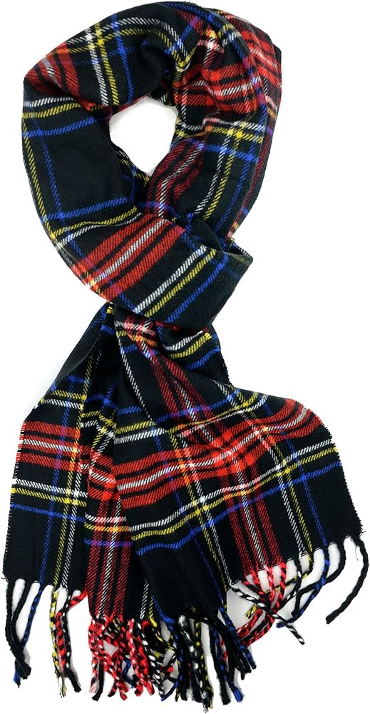 Plum Feathers Super Soft Luxurious Cashmere Feel unisex for Men and Women Winter Scarf | Amazon (US)