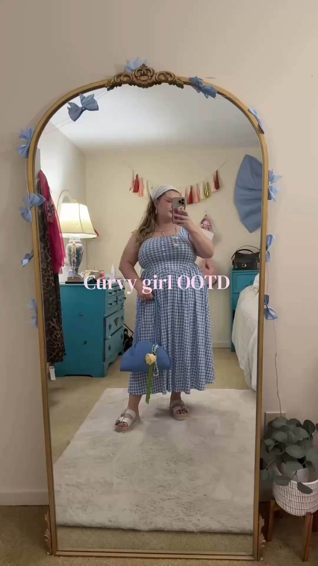 This plus size gingham dress always makes me feel like I’m ready for a euro summer vacation trip 💖 I’m a size 16 wearing a size 2x in this plus size sun dress

#LTKPlusSize #LTKMidsize