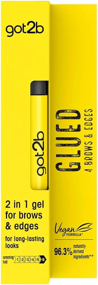 Got2B Brow & Edge Styling Gel, 72hr Hold, Vegan, 16ml | Amazon (US)