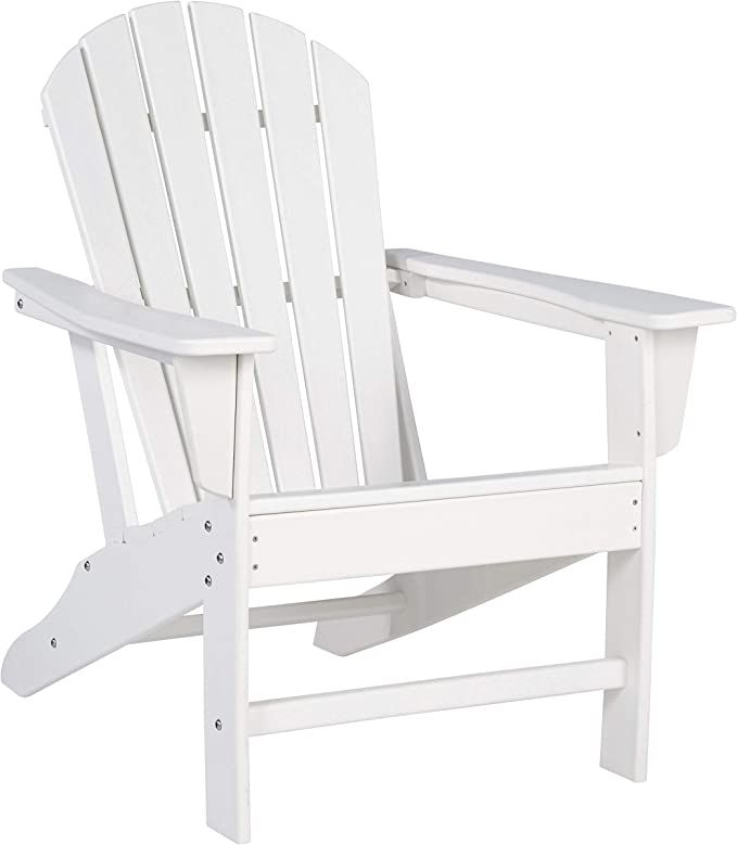 Signature Design by Ashley Sundown Treasure Outdoor Patio HDPE Weather Resistant Adirondack Chair... | Amazon (US)