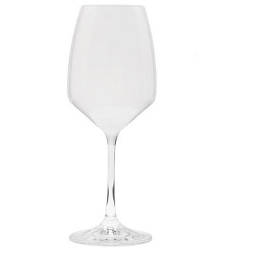Classic Touch Set of 6 White Wine Glasses with Clear Stem, 9"H | Target