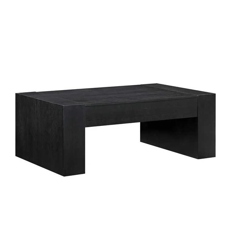 Better Homes & Gardens Ezra Oversized Coffee Table, Living Room, Black | Walmart (US)