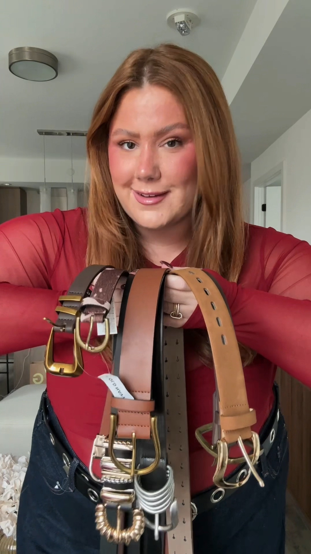 Plus size belt collection 