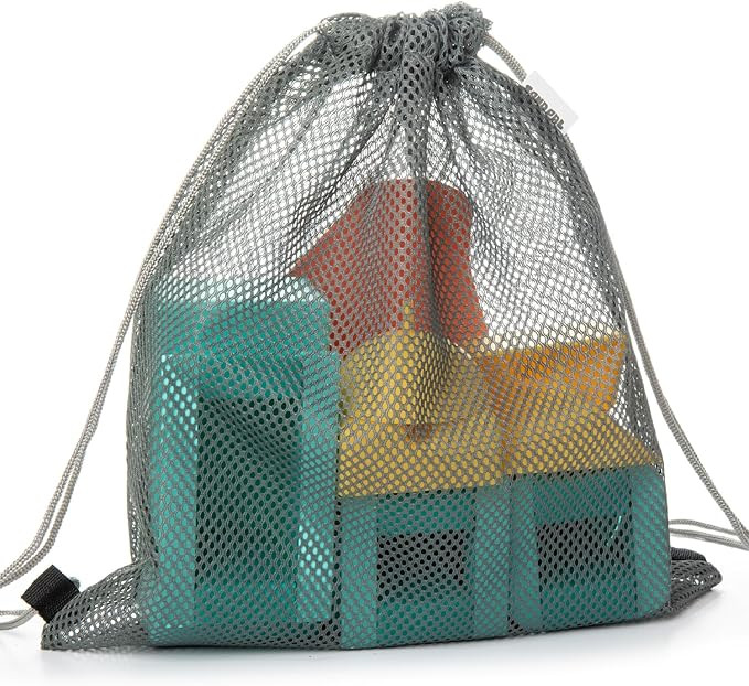 Sand Pal Beach Toys Sand Castle Kit - 9 Pieces Travel-Friendly Beach Toy Set, Snow Toys for Kids ... | Amazon (US)