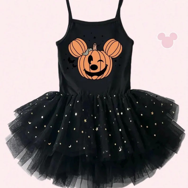 Halloween Tutu, Pumpkin Dress, Mickey Mouse Dress, Disney Dress, Tutu, Minnie Mouse Tutu, Disney ... | Etsy (US)