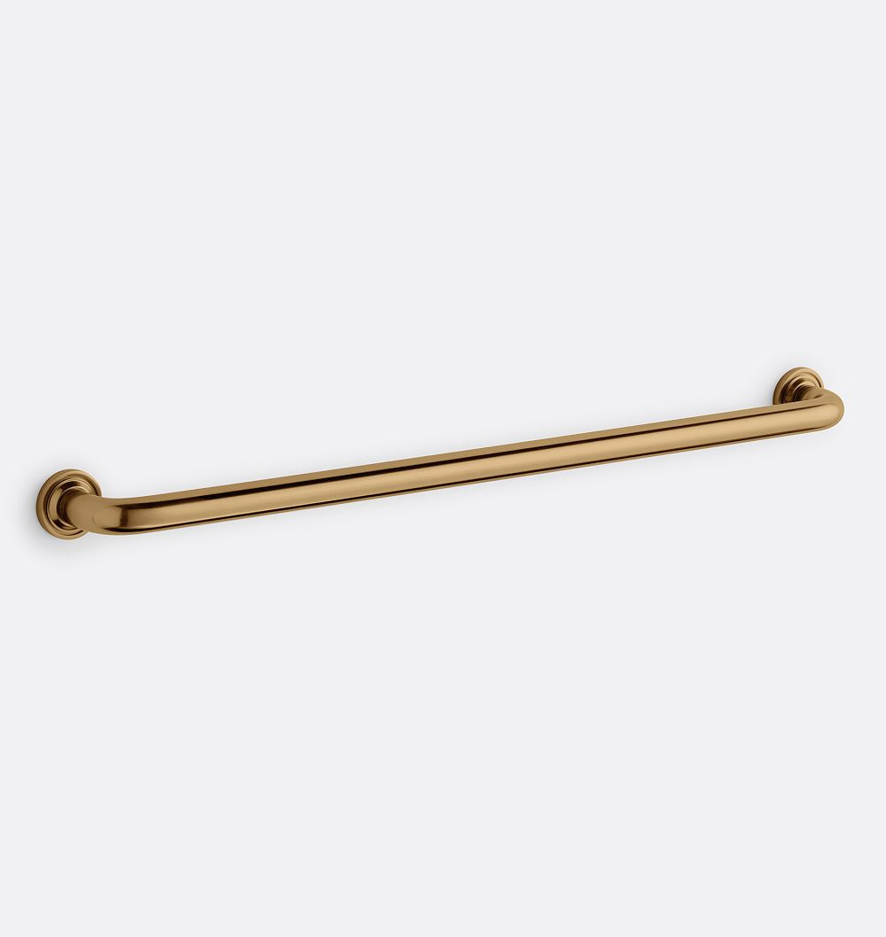 Ansel Drawer Pull, 12"" - Heritage Brass | Rejuvenation