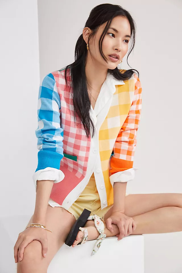 Picnic Gingham Cardigan | Anthropologie (US)