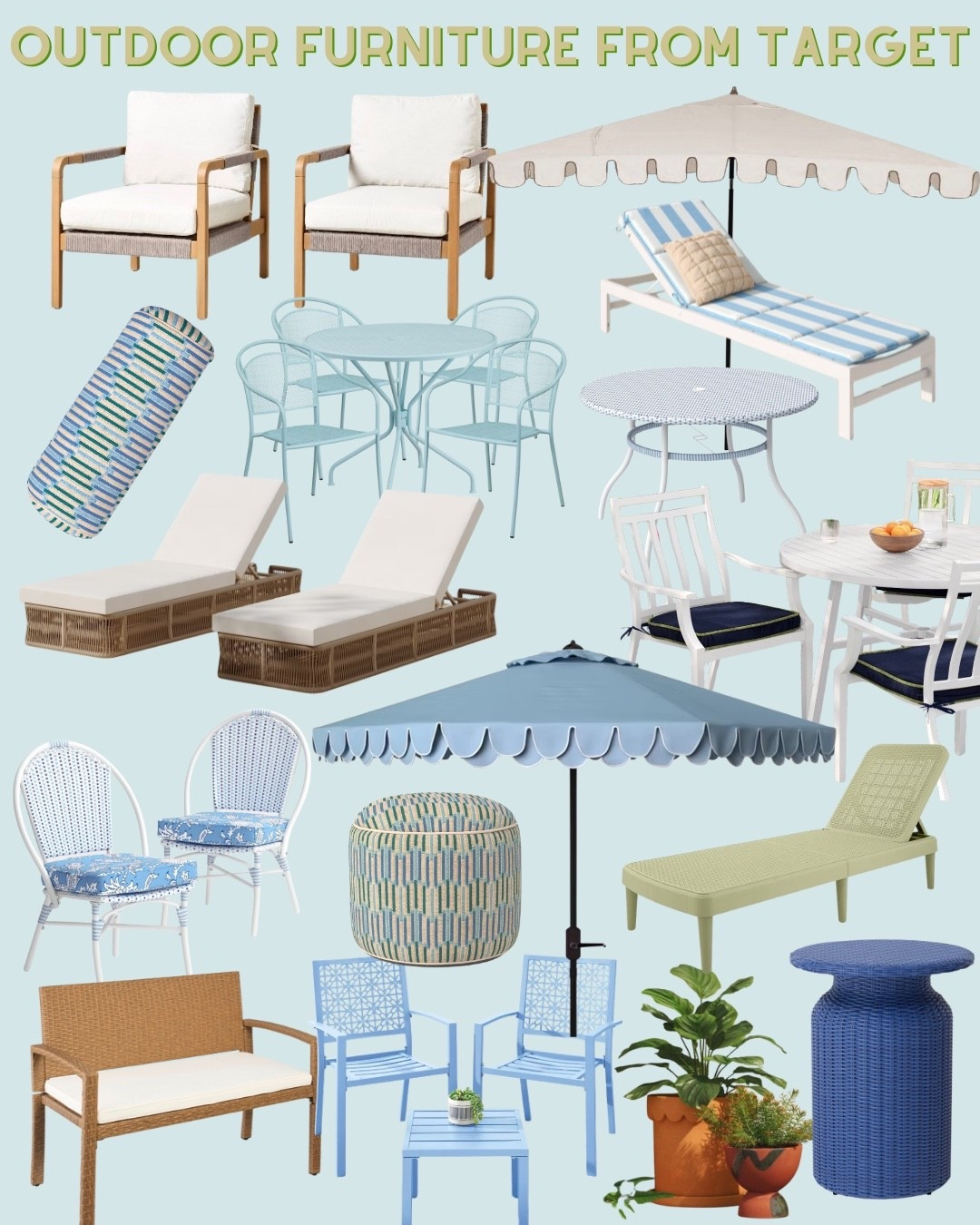 Outdoor furniture from Target!!! 

#LTKSaleAlert #LTKHome