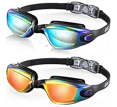Aegend Swim Goggles, 2 Pack Swimming Goggles No Leaking Adult Men Women Youth | Amazon (US)