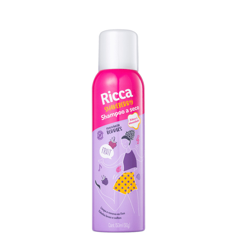 Ricca Shakeberry
             - Shampoo a Seco 150ml | Beleza Na Web (BR)