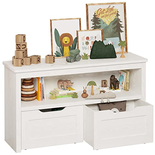 IRONCK Toy Storage Organizer for Boys and Girls with Drawers, Floor Toy Box with Wheels and Open ... | Amazon (US)