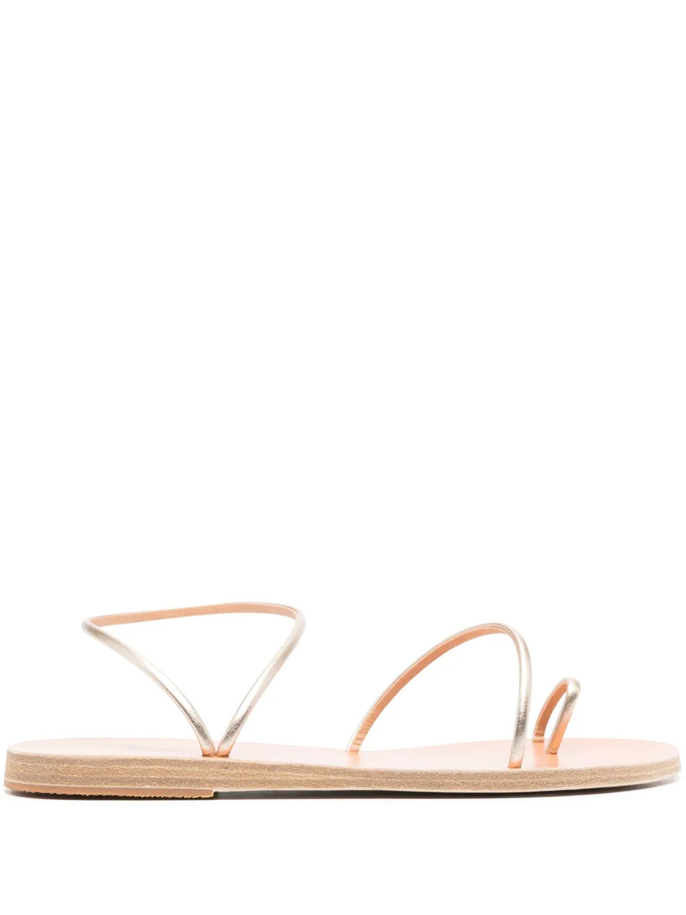 Ancient Greek Sandals Chora metallic-finish Sandals | Gold | FARFETCH | Farfetch Global