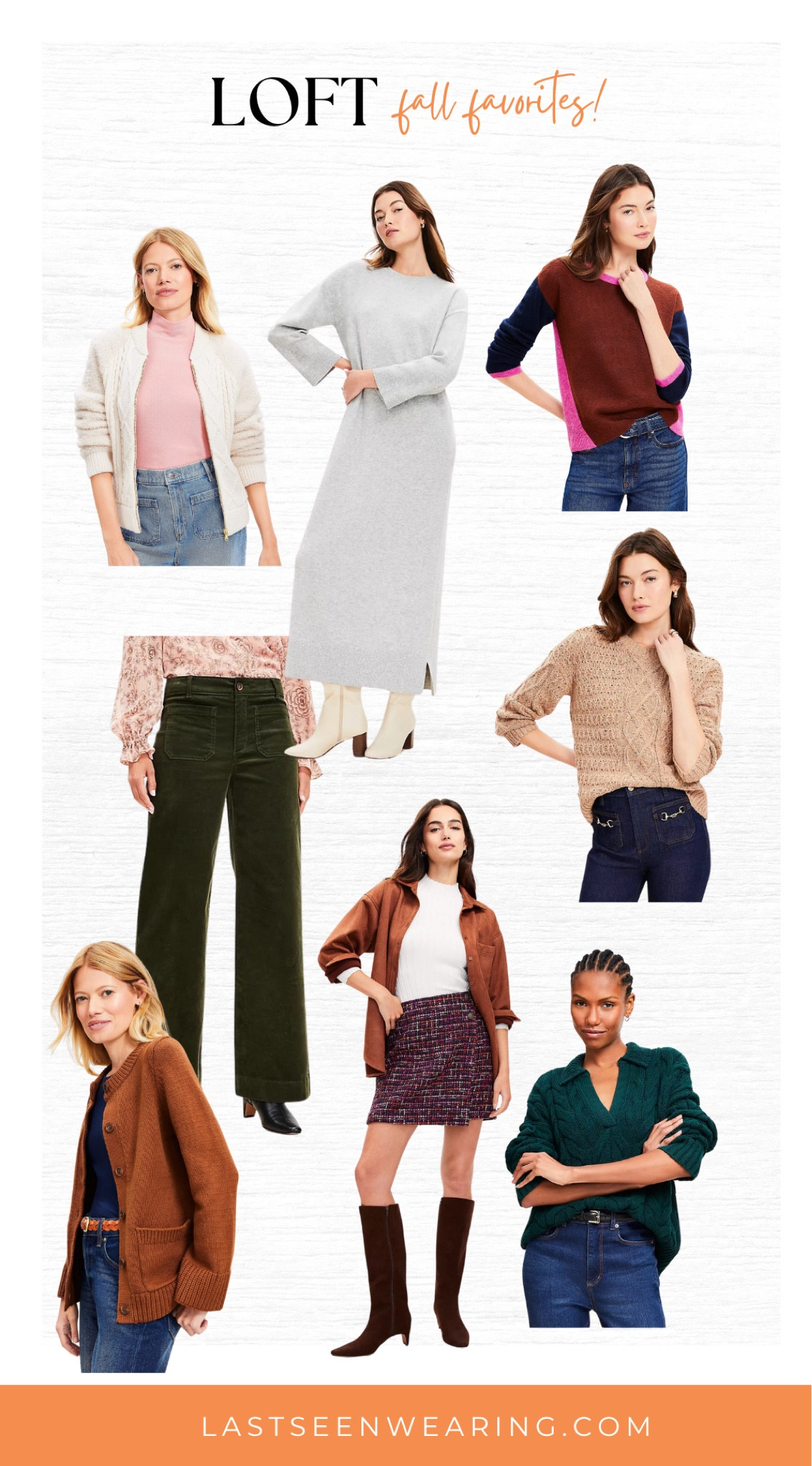 Loft Fall Favorites #sweaterdress #bomberjacket


#LTKSeasonal #LTKStyleTip