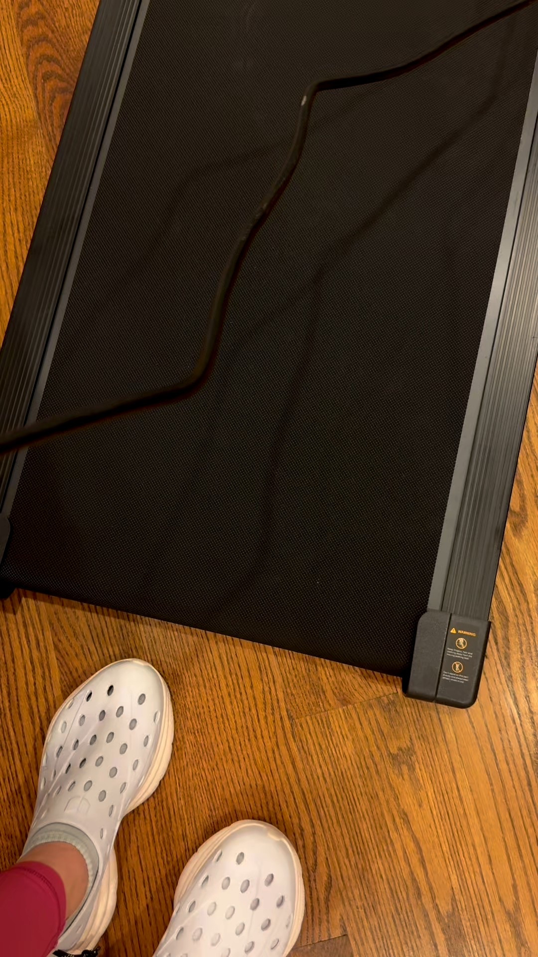 This is your sign that home workouts don’t have to be complicated ✨

I did an hour on the treadmill tonight, and it took less than a minute to roll this walking pad out from under the bed and set it up.

Simple, quiet, and perfect for evening walks at home.

Walking pad + outfit linked 🤍

#LTKdayinmylife #LTKActive #LTKfitnessgoals