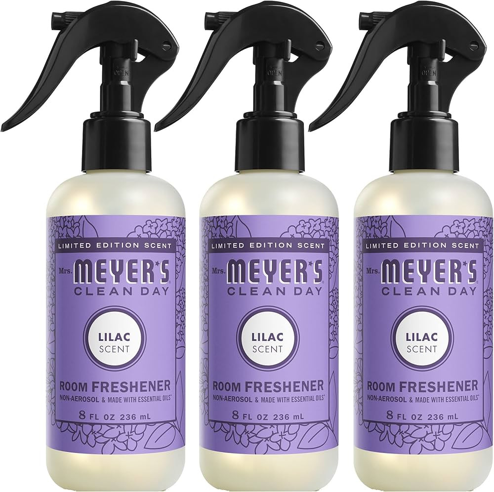 Mrs. Meyer's Clean Day Room Freshener, Lilac (8 Fl Oz (Pack of 3)) | Amazon (US)