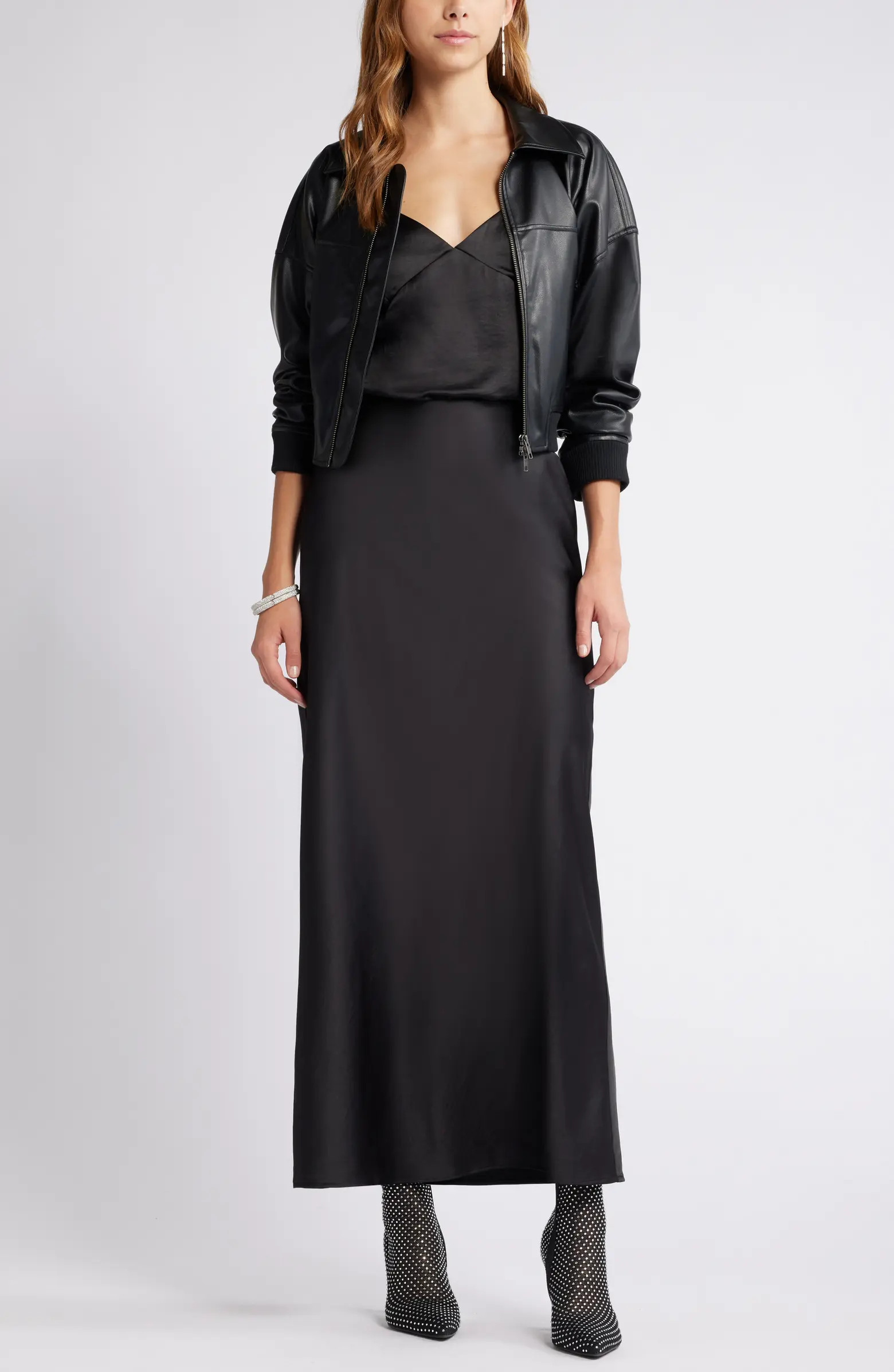 Bias Cut Maxi Skirt | Nordstrom