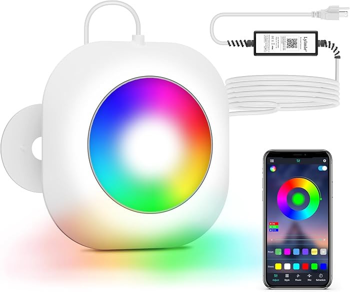 LED Pool Lights for Above Ground Pools with APP Control, 20W Smart Magnetic Pool Lights with Time... | Amazon (US)