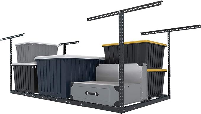 FLEXIMOUNTS 3x6 Overhead Garage Storage Adjustable Ceiling Storage Rack, 72" Length x 36" Width x... | Amazon (US)